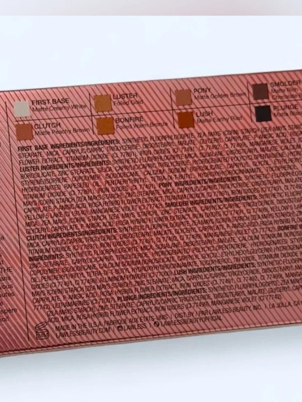 Lawless The Little One Talc-Free Eyeshadow Palette
